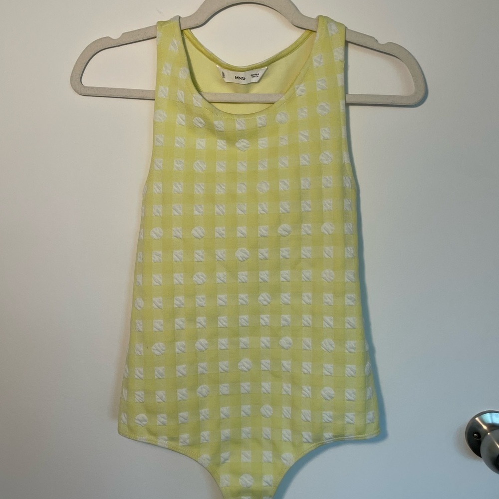 Mango bodysuit Yellow - Size Small